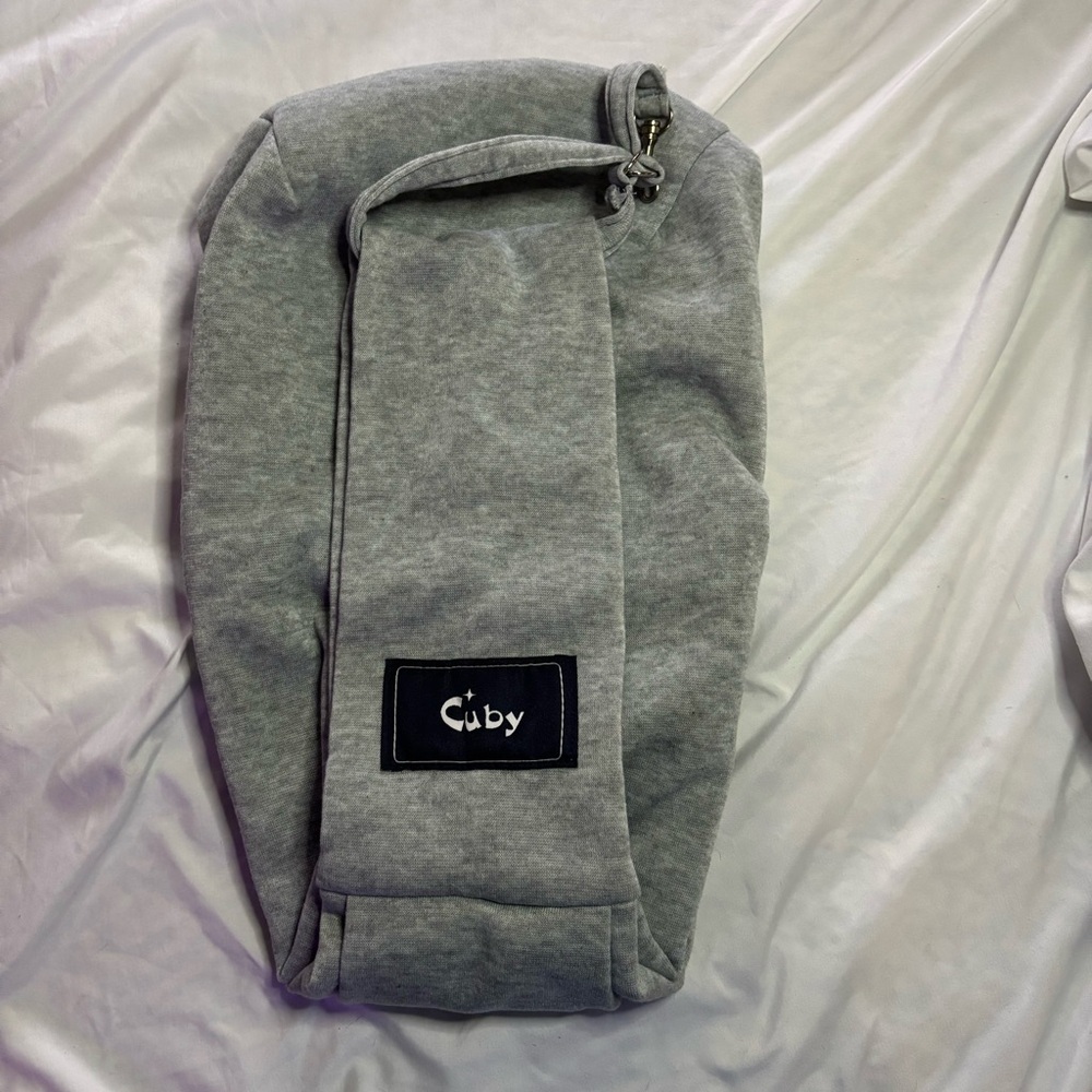 Cuby Gray Sling Bag for Small Dogs